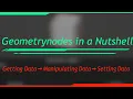 Geometry Nodes in a Nutshell Blender 3 5