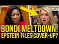 JASMINE CROCKETT TORCHES BONDI Over Epstein Files DOJ Priorities Cover-Up Claims