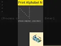 Write a Program to Print Pattern Alphabet N in C