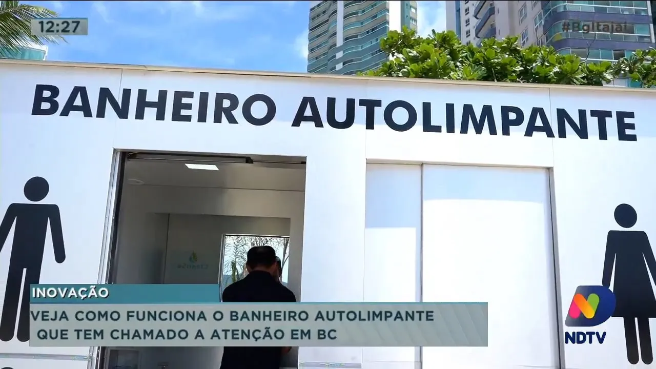 Veja como funciona o banheiro autolimpante que tem chamado atenção em Balneário Camboriú