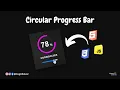 Create a Circular Progress Bar with HTML CSS and JavaScript CogniSolver