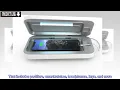 PhoneSoap Go Portable Smartphone Sanitizer and Charger for Germ-Free Convenience