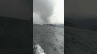 Solo sailing 19′ on the Ocean  Gets Lively – Puff on! #sailing