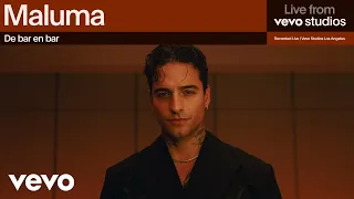 Maluma - De Bar En Bar | Live from Vevo Studios