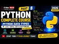 Python Dictionary Explained Python Complete Course Part 8 Hindi 2026