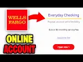 How To Make Wells Fargo Account Online - Tutorial