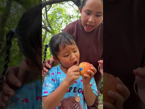 Survival Skills: mom show Smart and Useful in forest #mom #outdoor #forest #ideas