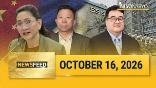 Newsfeed | October 16, 2026 - 3 p.m.