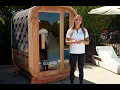 Alpine Spas - Niva 2-3 Person Outdoor Infrared Sauna