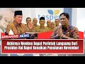 MENKEU DAPAT PERINTAH LANGSUNG PRESIDEN HAL RAPEL KENAIKAN PENSIUNAN NOV INI!