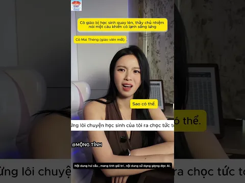 Cô giáo bị học sinh quay lén, thầy chủ nhiệm nói một câu khiến cô lạnh sống lưng