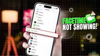 How to Fix FaceTime Not Showing on iPhone FaceTime App Missing on iPhone