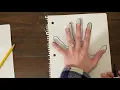How to trace your hand
