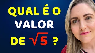 RAIZ DE 5 ? COMO RESOLVER ?? Matemática básica todo dia.📚🚀