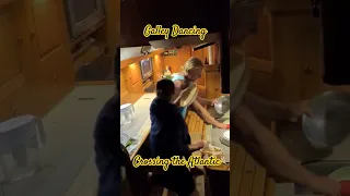Galley Dancing #cookingshorts #sailingadventures #donttrythisathome #neverstopexploring