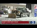 Snowy conditions reported in Enfield
