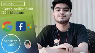 216 Combination Sum III Python Leetcode