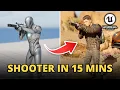 How to Make an INSANE Third Person Shooter Game in 15 Minutes