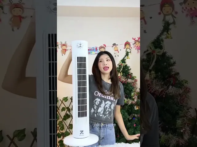 ZOLELE TF01 พัดลมทาวเวอร์ไร้ใบพัด ปรับได้ 3 ระดับ