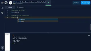 Python Classes Class Attributes and Static Methods