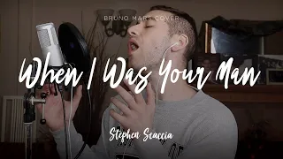 Download When I Was Your Man - Bruno Mars (cover by Stephen Scaccia) MP3
