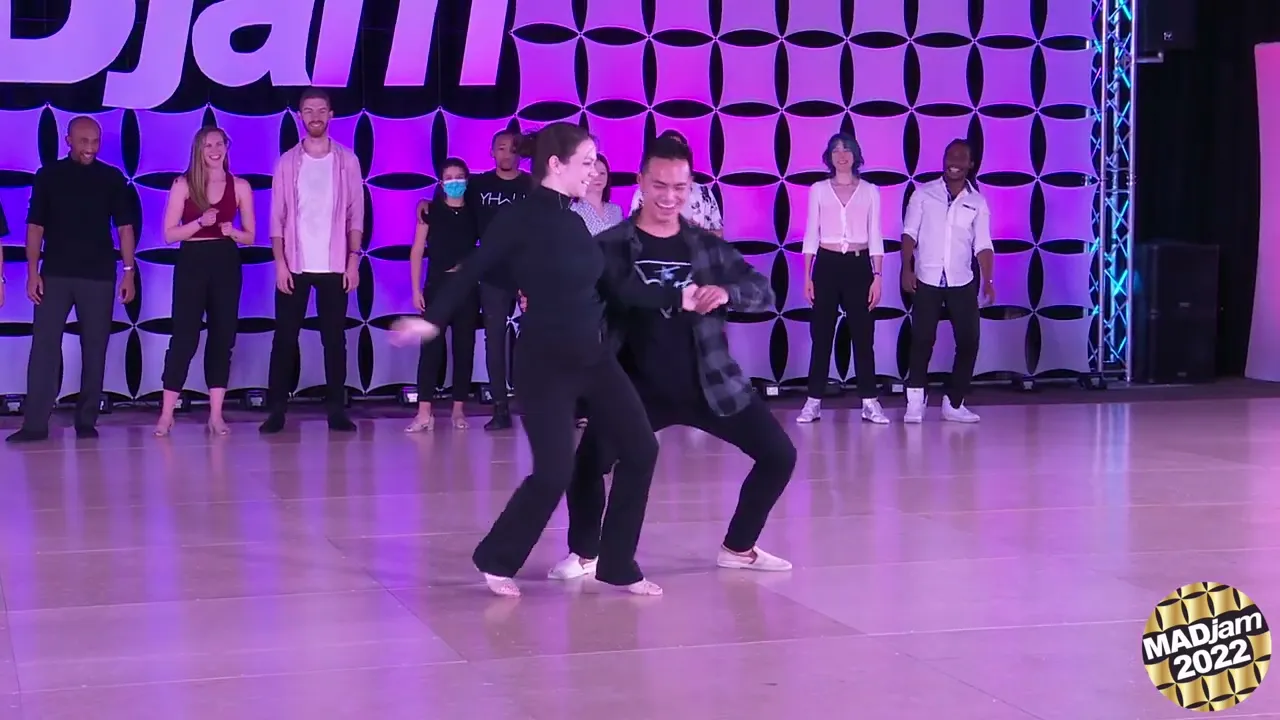 MADjam 2022 All Star Strictly Swing Tuan Nguyen & Kristen Wallace