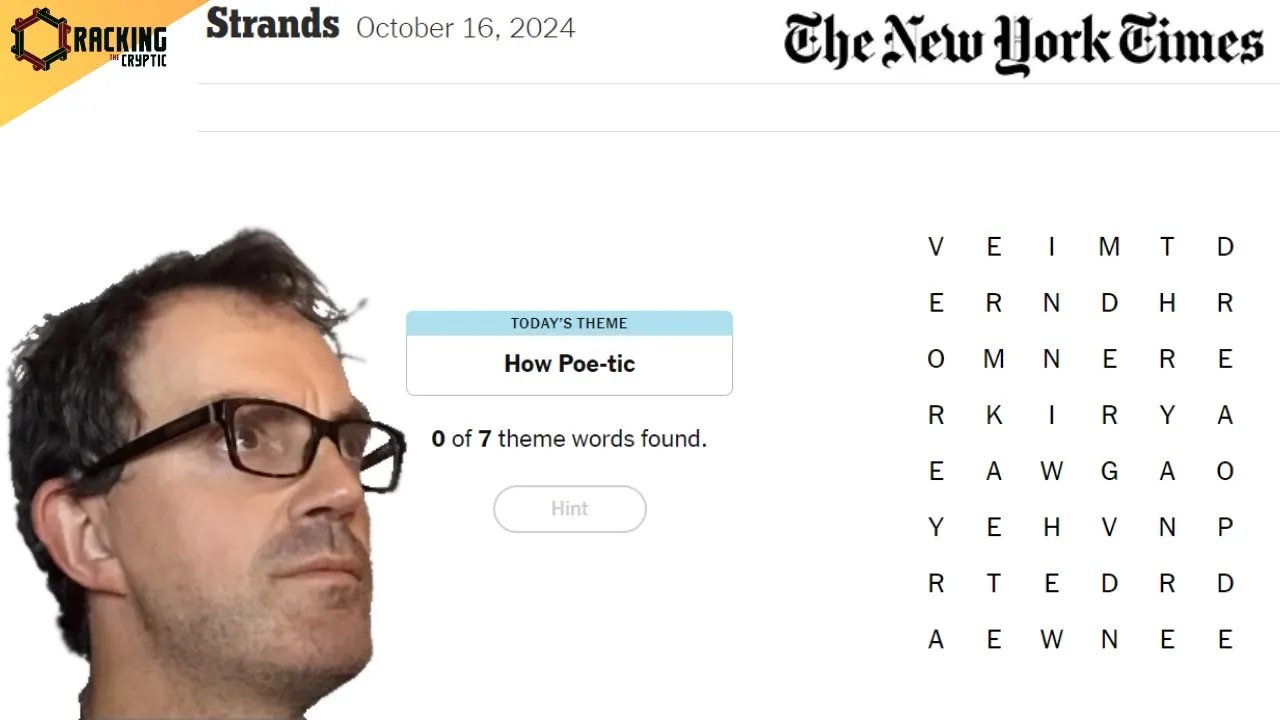 Sudoku Expert Plays NYT Strands Puzzle