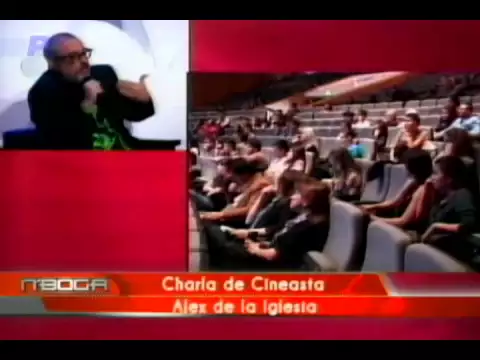 Charla de cineasta Alex de la Iglesia
