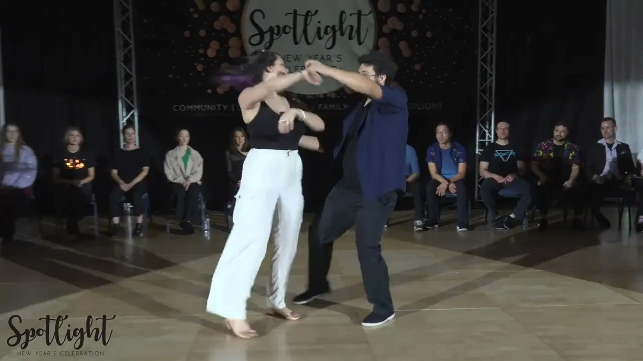 Spotlight New Year's Celebration 2024/2025 Intermediate Jack & Jill Adam Sumilong & Andrea Gomez