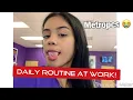 DAILY ROUTINE AT WORK MetroPCS