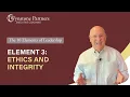 The 10 Elements of Leadership - Element 3 Ethics Integrity