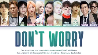 Download Lee Juck (이적) - Don't worry (걱정말아요 그대) with. 유희열, 윤종신, 10CM, 잔나비, 마마무, 정승환 [CC Lyrics Han/Rom/Eng] MP3