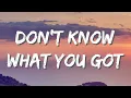 Cinderella - Don't Know What You Got (Till It's Gone) (Lyrics Video)