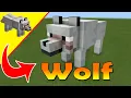 Minecraft wolf - Wolf Statue