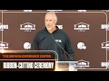 Cleveland Browns celebrate ribbon cutting for the Browns Experience center August 17th 2026