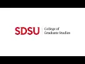 Graduate Studies Student Experience SDSU Commencement