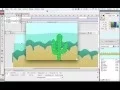 Looping Background in Flash Part 2 Adding Foreground Elements