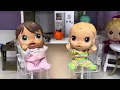 NEW Baby alive crib life dolls Morning routine ☀️
