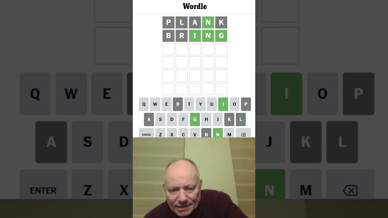 Wordle in a Minute - 14th January 2024