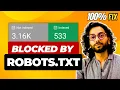 Lagu FIX - Blocked by Robots.Txt Search Console [SOLVED]