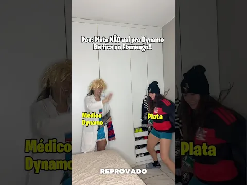 PLATA FICA NO FLAMENGO! NÃO VAI PRO DÍNAMO MOSCOW⚽️😳
