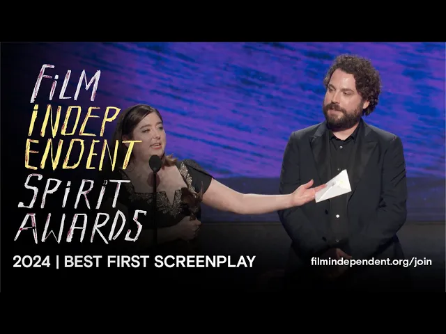 MAY DECEMBER wins BEST FIRST SCREENPLAY at the 2024 Film Independent Spirit Awards