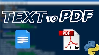 Python Linux Tutorials Text to PDF Conversion 5 - Lines AK