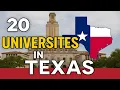 20 Best Universities in Texas Full Guide for 2026