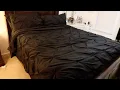 CozyLux King Size Comforter Set 7 Pieces Bed in a Bag See This Beautiful Bedding Set Up Close
