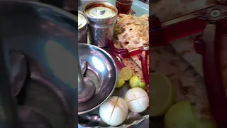 دیزی قهوه خانه ای لذیذ دو نفره و سنگک و لیمو و پیاز  دیزی سرای رضا رویان مازندران   آبگوشت دندنها