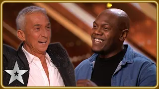 gamal john gets brunos second golden buzzer auditions bgt 2023