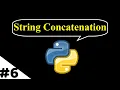 What is string concatenation in python hindi Machine Learning Tutorials