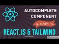 Autocomplete Component using React Tailwind in Tamil