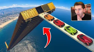 GTA V Online: O TÚNEL mais GIGANTE DO JOGO! (Corrida de carros) 